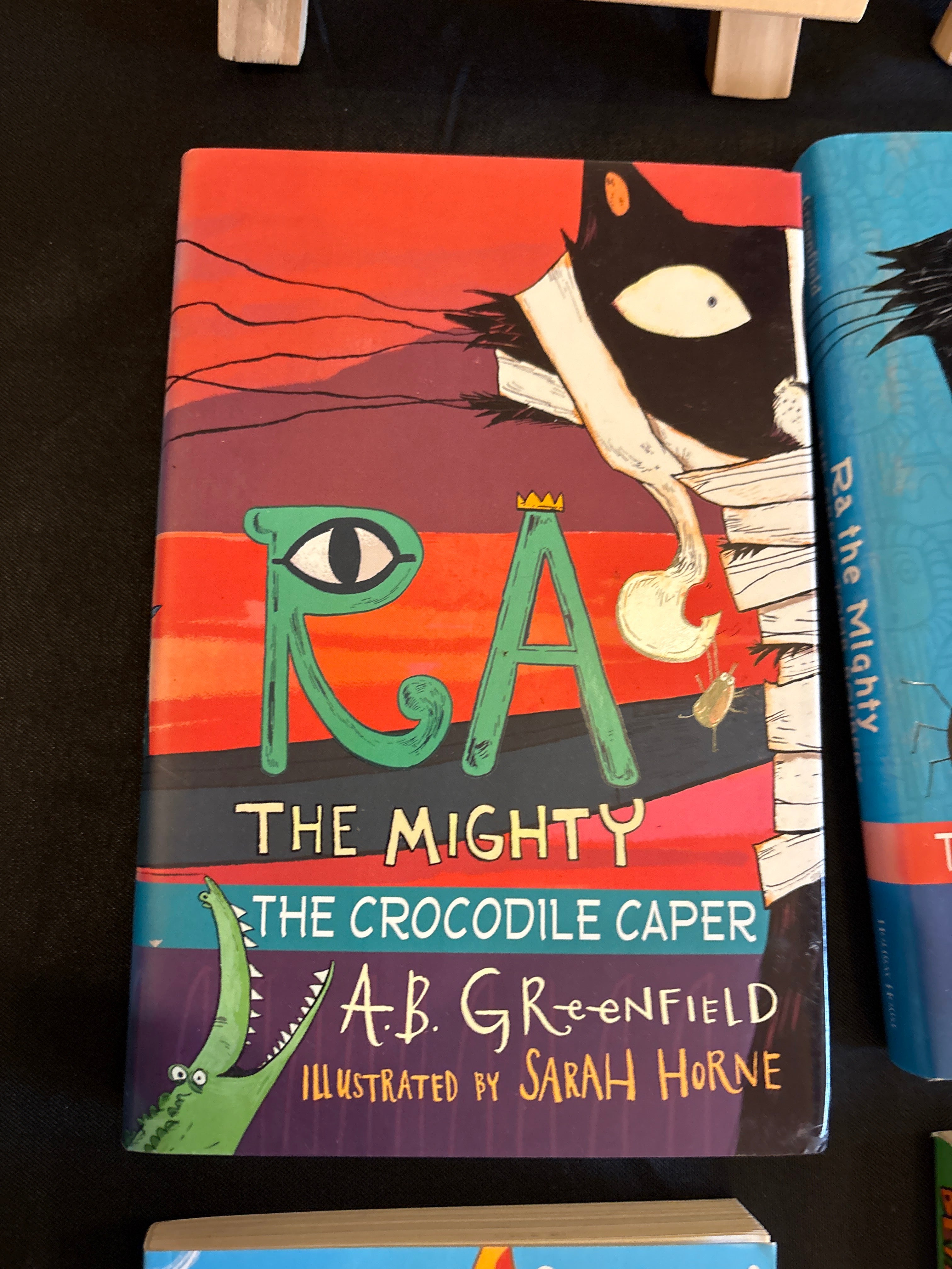 Hardback signed book