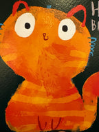 Orange kitty - Blank