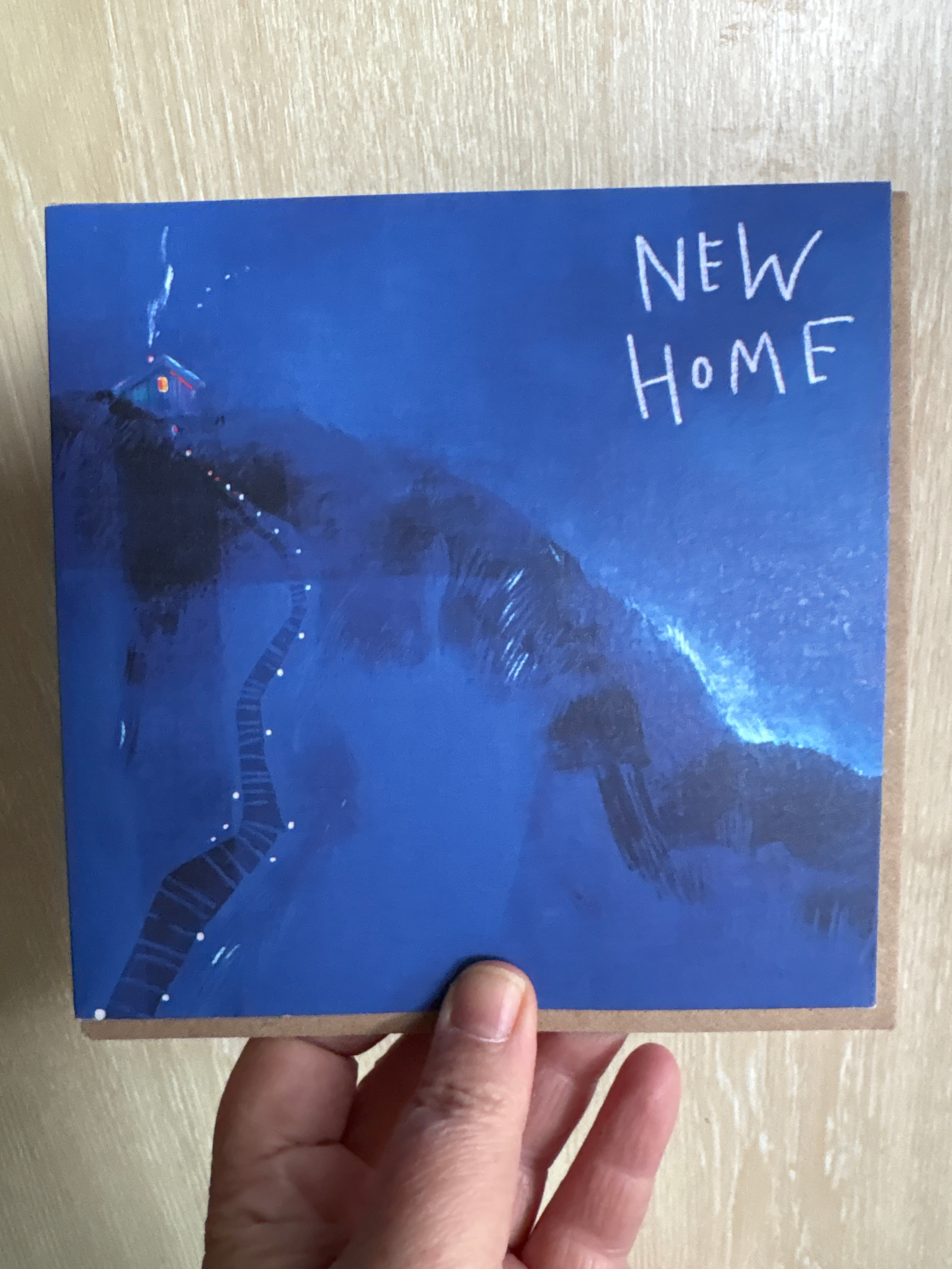 New Home (blue) - blank