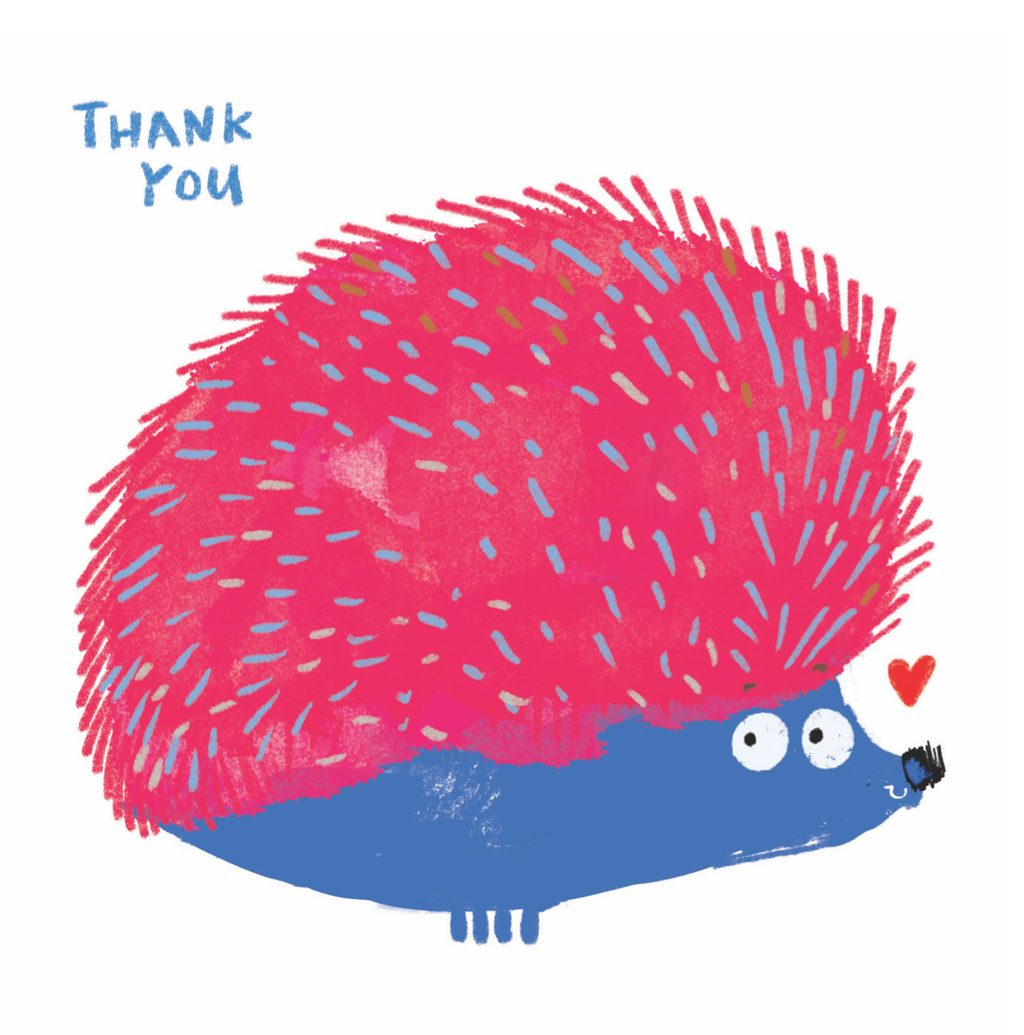 Grateful Hedgehog  - BLANK